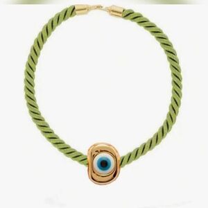 Boho evil eye necklace S622